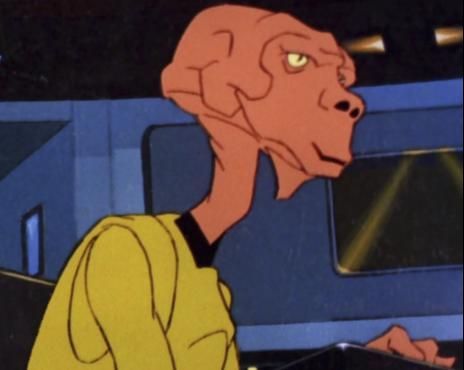 Lieutenant Arex of the Discovery