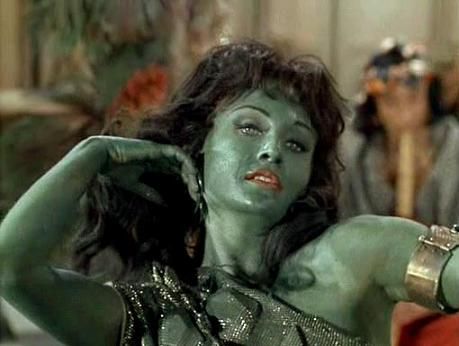 Susan Oliver as Veena, Orion Slave Woman