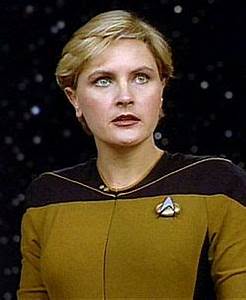 Denise Crosby as Chief Of Security, Tasha Yar, USS Enterprise - D